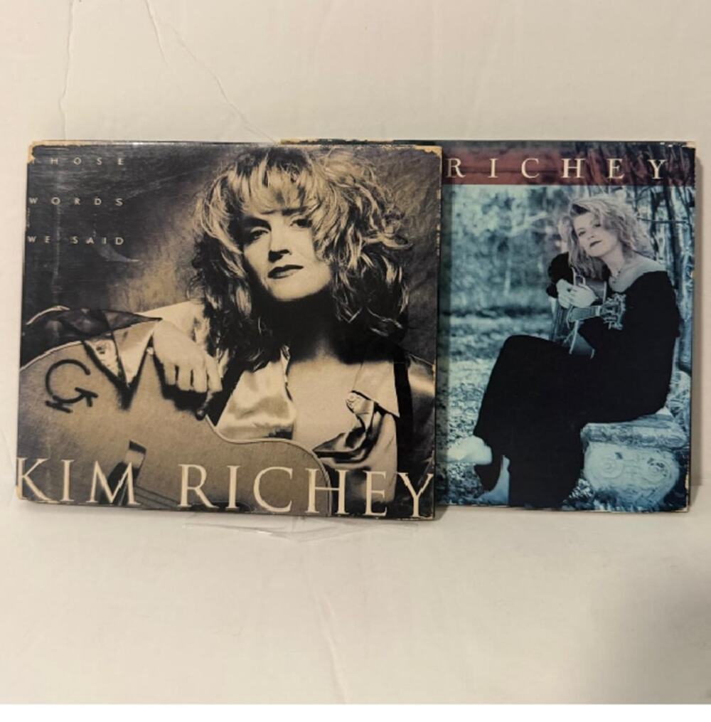 Kim Richey CD Lot of 2 – Self Titled + Those Words We Said Country 1995